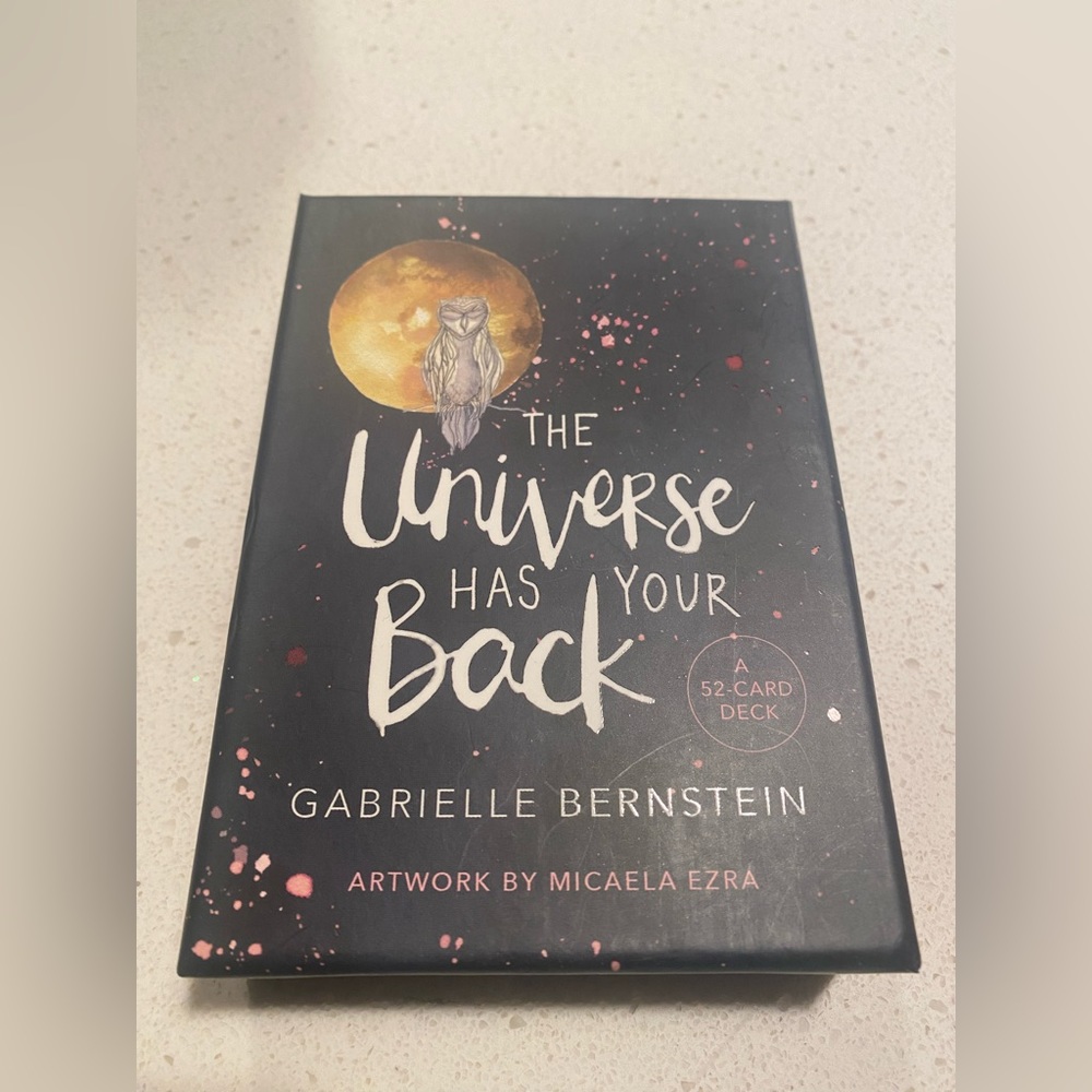 The Universe Has Your Back Affirmation Cards